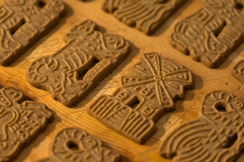 Cookies on plate